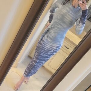 Young Fabulous & Broke Chic Tie-Dye Midi Dress, XS